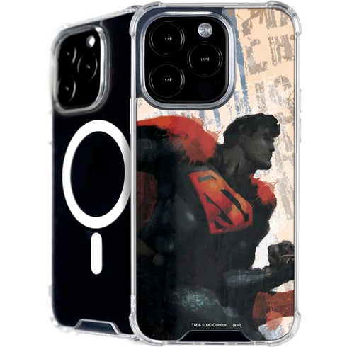 DC Comics Superman Color Sketch iPhone 16 Pro MagSafe Case